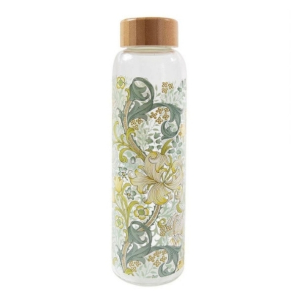 💥BUY 2 GET 1 FREE William Morris Glass Water Bottleby Portico Designs, $29.99 - Picture 3 of 13